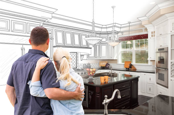 Professional Kitchen Island Installation technician working in Farmington, PA